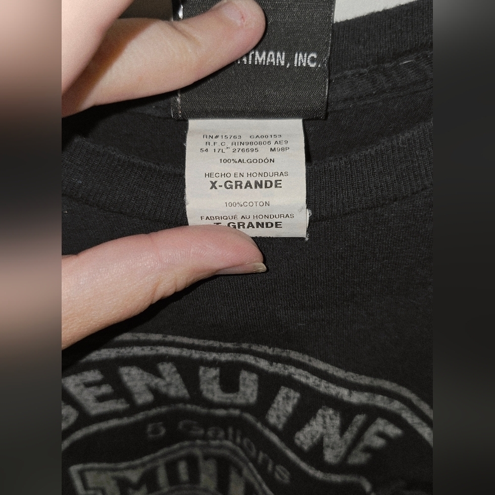 Harley Davidson Motorcycles Calgary, Alberta Pocket Shirt Size XL - Picture 2 of 5